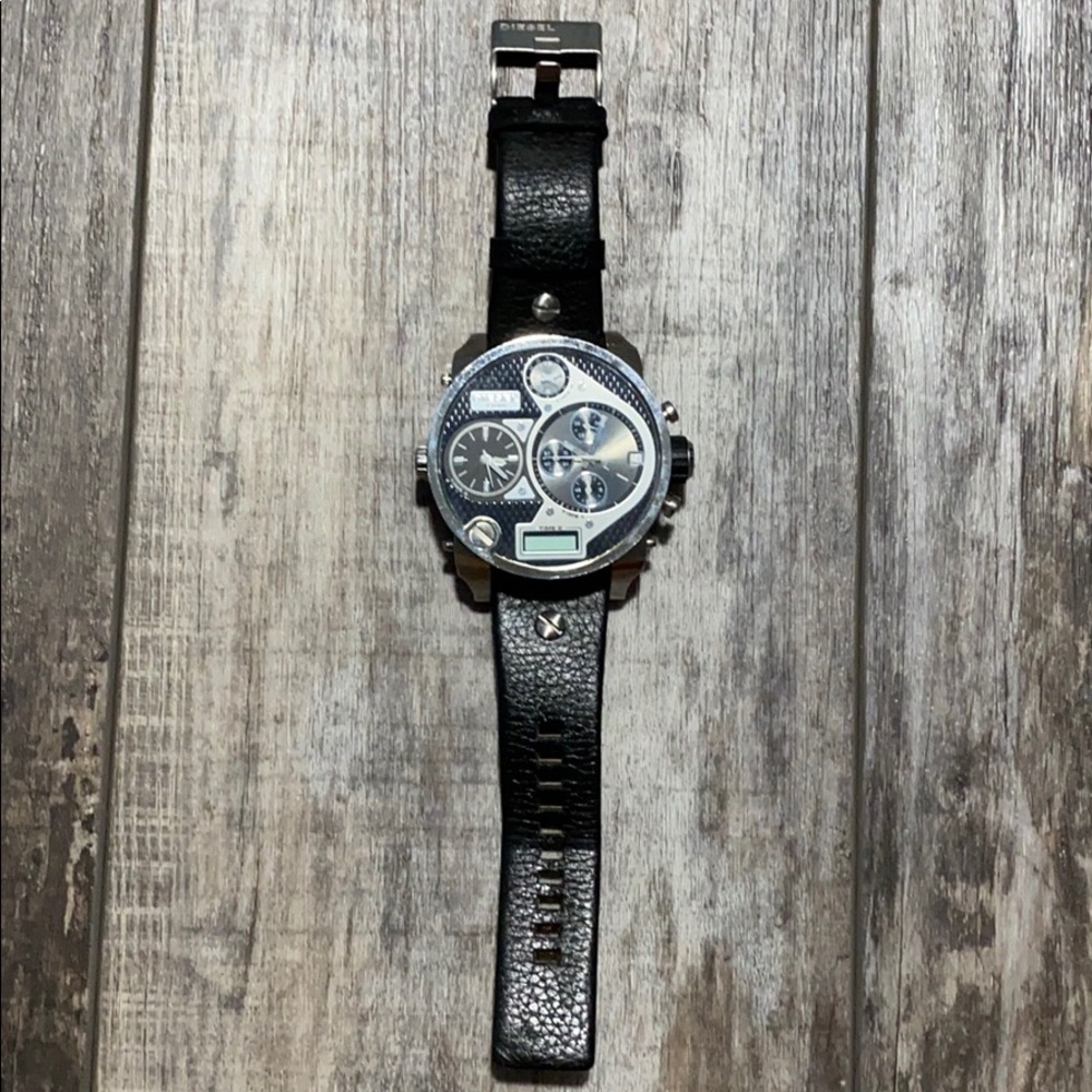 Diesel Dz-7125 Big Daddy Watch (Black)